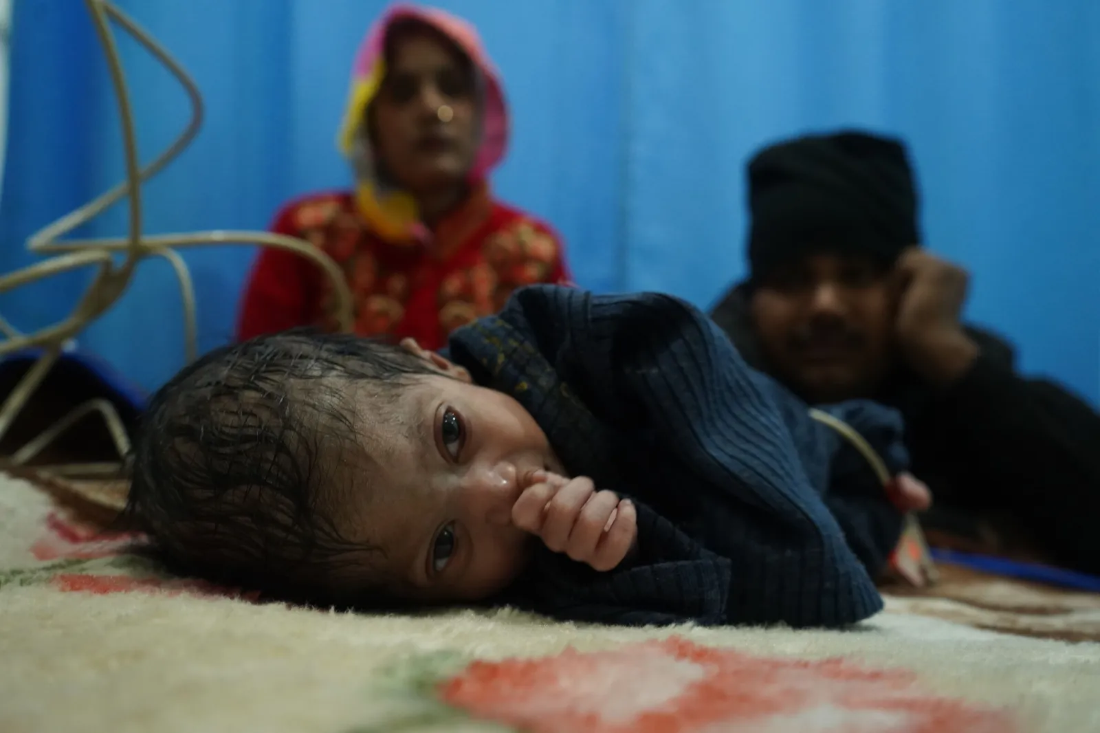 A 27-Day-Old Baby Fighting for Life