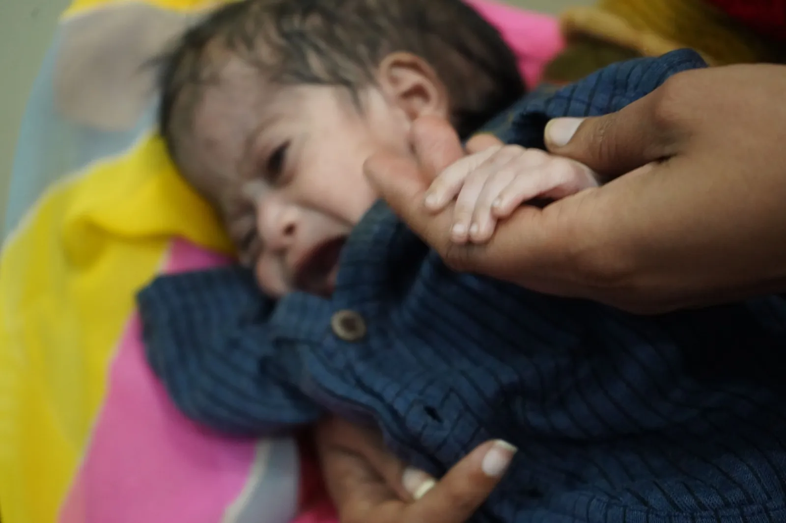 A 27-Day-Old Baby Fighting for Life