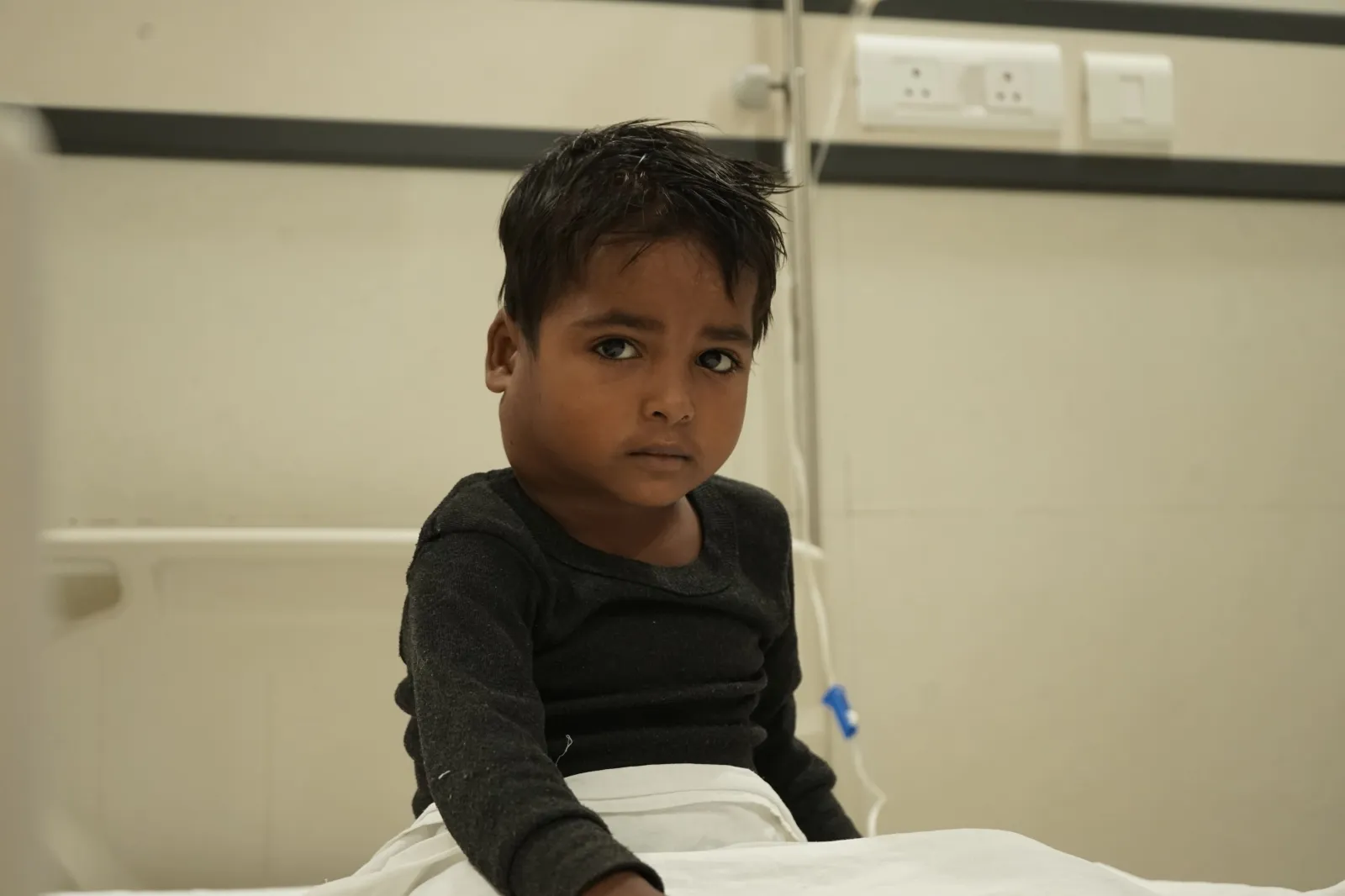 Tauhid Is Just Five. He Is Fighting Cancer Instead of Playing
