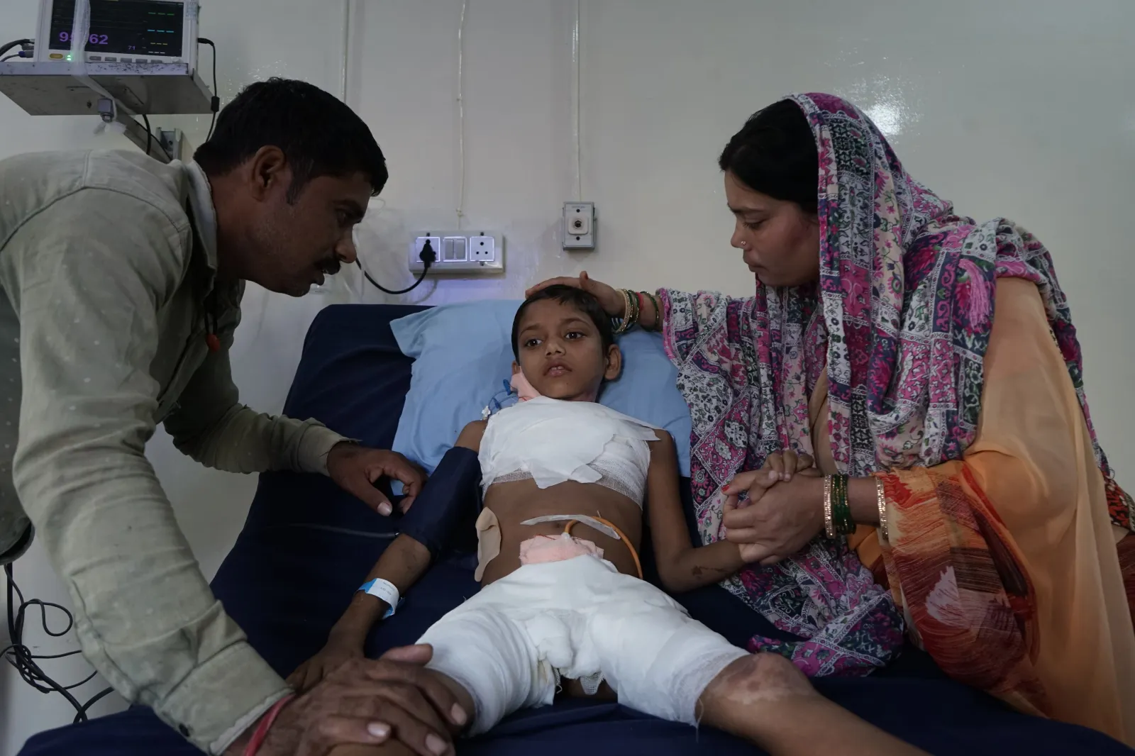 A Little Boy Fighting for His Life After a High Voltage Accident